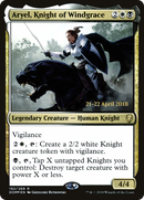Aryel, Knight of Windgrace  [Dominaria Prerelease Promos]