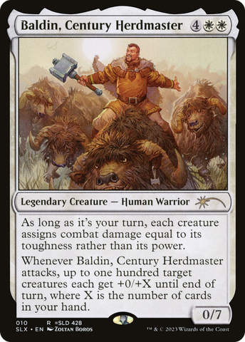 Baldin, Century Herdmaster [Secret Lair: Universes Within]