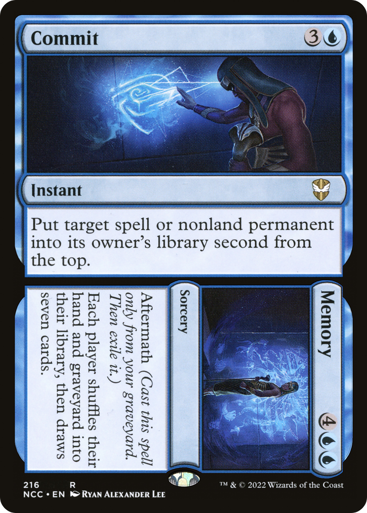 Commit // Memory [Streets of New Capenna Commander]