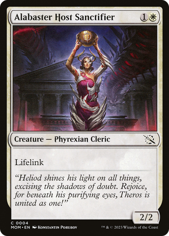 Alabaster Host Sanctifier [March of the Machine]
