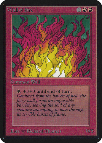 Wall of Fire [Limited Edition Alpha]
