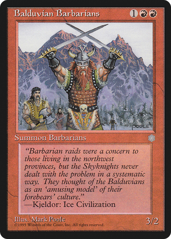 Balduvian Barbarians [Ice Age]