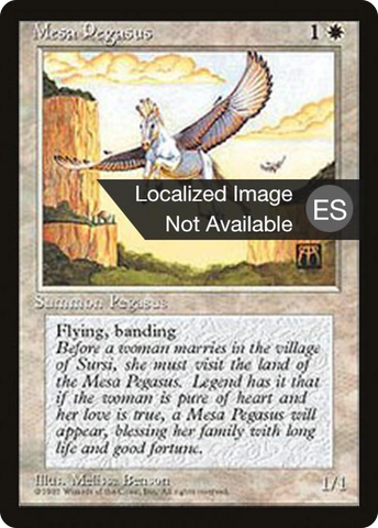 Mesa Pegasus [Fourth Edition Foreign Black Border]