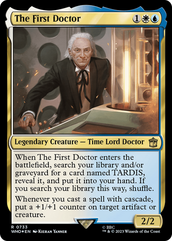 The First Doctor (Surge Foil) [Doctor Who]