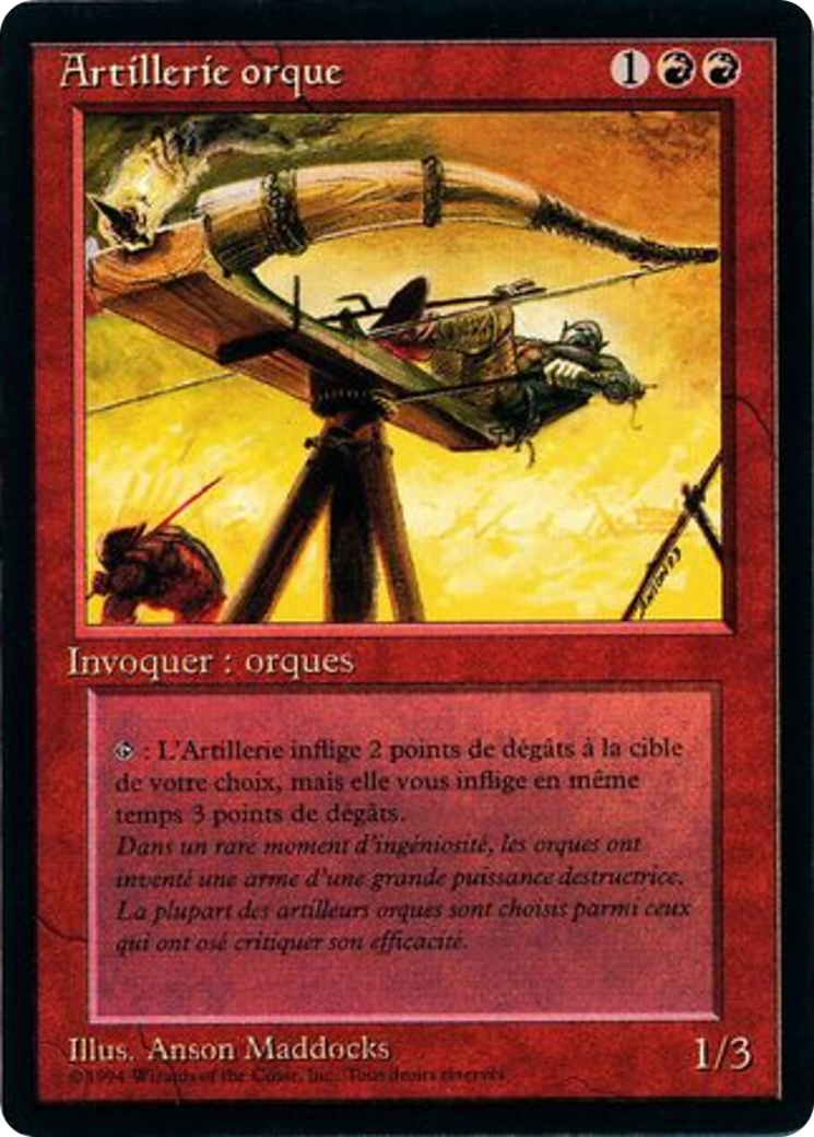 Orcish Artillery [Foreign Black Border]