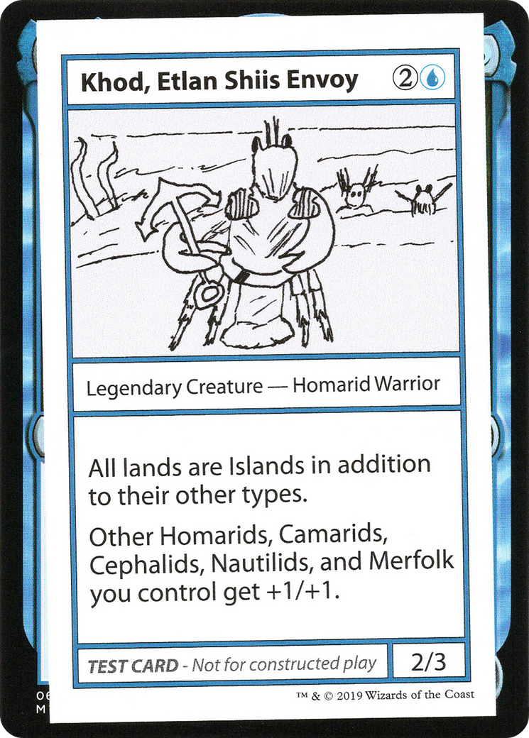 Khod, Etlan Shiis Envoy (2021 Edition) [Mystery Booster Playtest Cards]