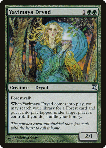 Yavimaya Dryad [Time Spiral]