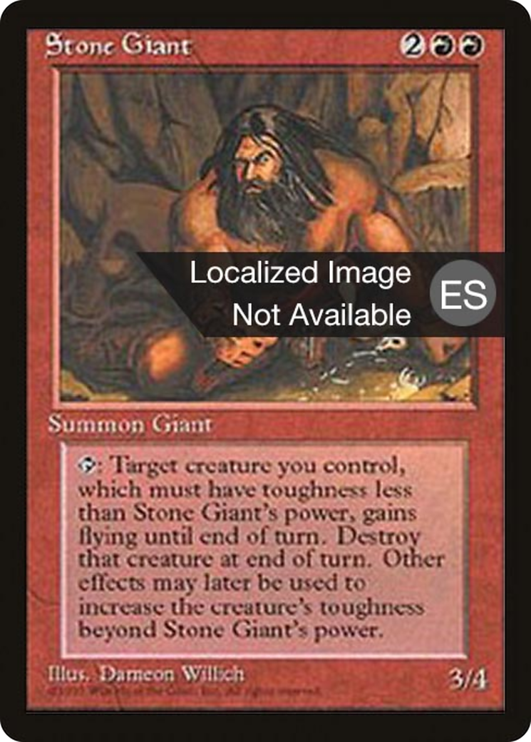 Stone Giant [Fourth Edition Foreign Black Border]