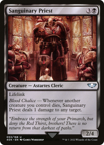 Sanguinary Priest [Universes Beyond: Warhammer 40,000]