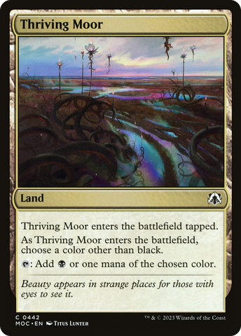 Thriving Moor [March of the Machine Commander]