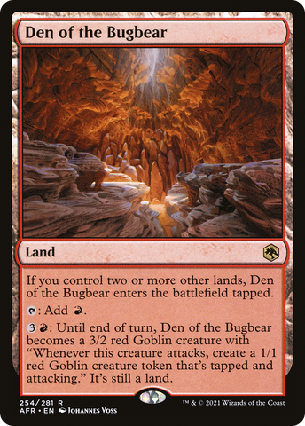 Den of the Bugbear [Dungeons & Dragons: Adventures in the Forgotten Realms]