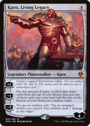 Karn, Living Legacy (Promo Pack) [Dominaria United Promos]