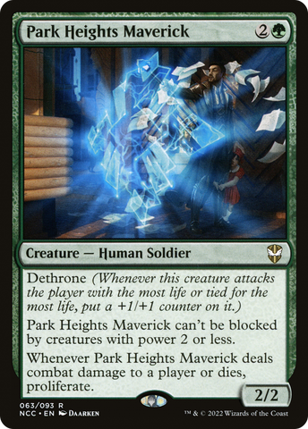 Park Heights Maverick (Extended Art) [Streets of New Capenna Commander]