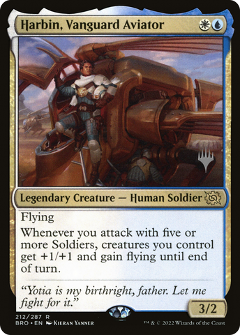 Harbin, Vanguard Aviator (Promo Pack) [The Brothers' War Promos]