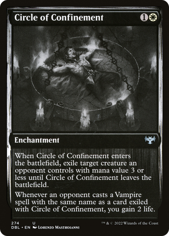Circle of Confinement [Innistrad: Double Feature]