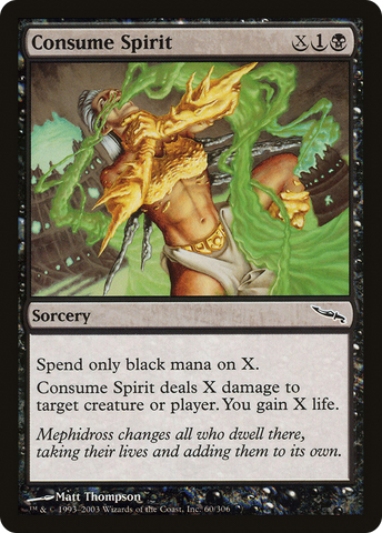 Consume Spirit [Mirrodin]