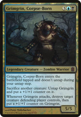 Grimgrin, Corpse-Born (Commander's Arsenal) [Commander's Arsenal Oversized]