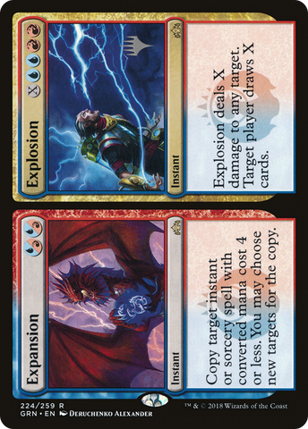Expansion // Explosion (Promo Pack) [Guilds of Ravnica Promos]