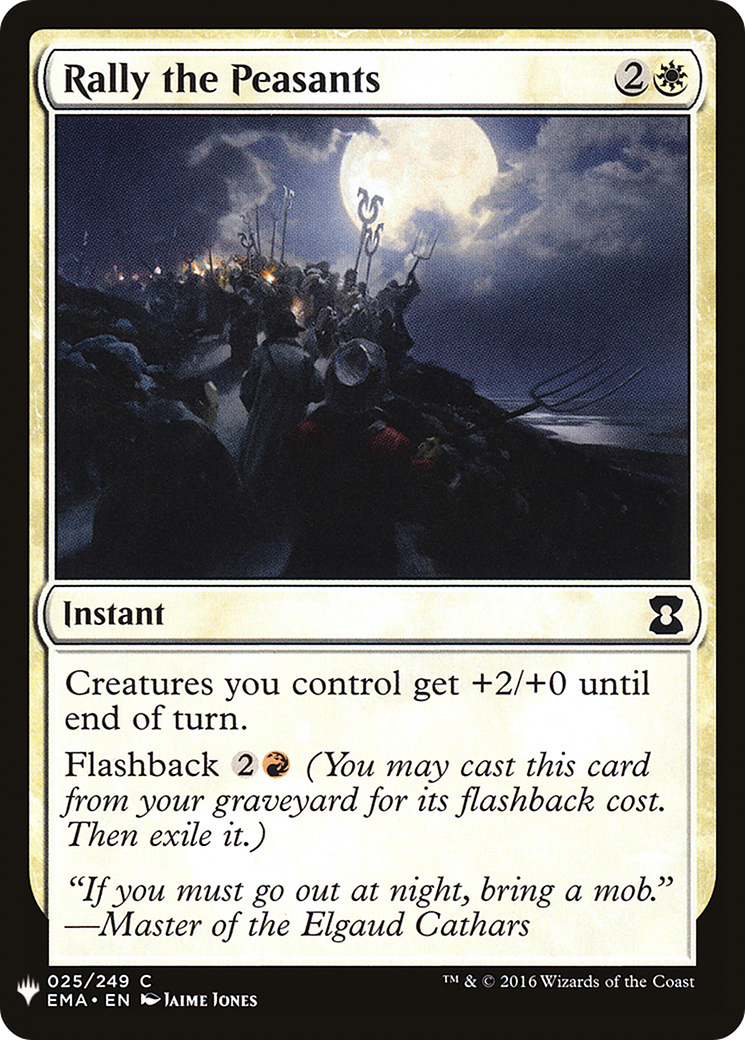 Rally the Peasants [Mystery Booster]