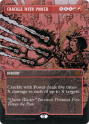 Crackle with Power (Textured Foil) [Outlaws of Thunder Junction: Breaking News]