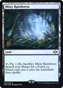 Misty Rainforest [Modern Horizons 2 Prerelease Promos]