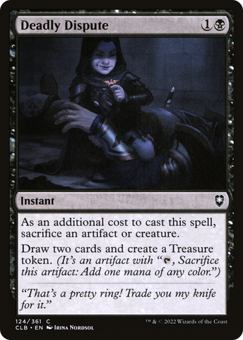 Deadly Dispute [Commander Legends: Battle for Baldur's Gate]