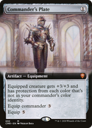 Commander's Plate (Extended Art) [Commander Legends]
