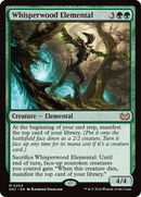 Whisperwood Elemental [Duskmourn: House of Horror Commander]
