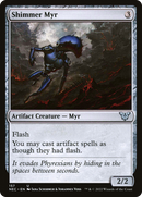 Shimmer Myr [Kamigawa: Neon Dynasty Commander]