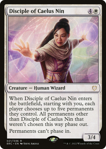Disciple of Caelus Nin [The Brothers' War Commander]