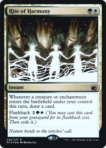 Rite of Harmony [Innistrad: Midnight Hunt Prerelease Promos]