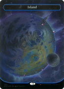 Island (492) (Orbital Space-ic Land) (Galaxy Foil) [Unfinity]