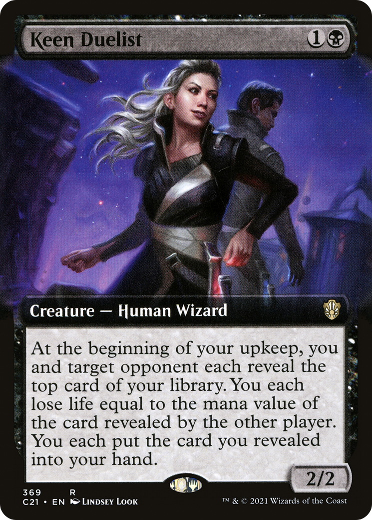 Keen Duelist (Extended) [Commander 2021]