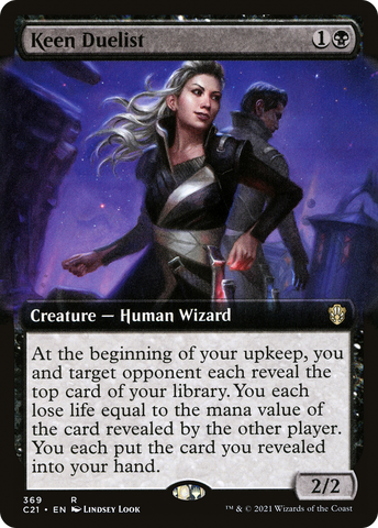 Keen Duelist (Extended) [Commander 2021]