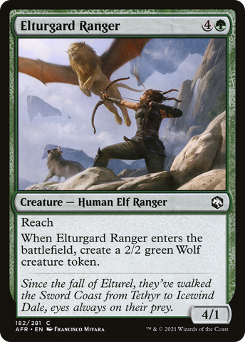 Elturgard Ranger [Dungeons & Dragons: Adventures in the Forgotten Realms]