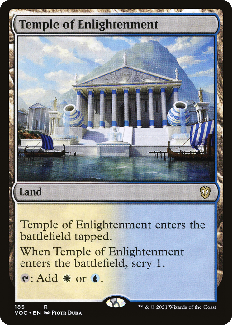 Temple of Enlightenment [Innistrad: Crimson Vow Commander]
