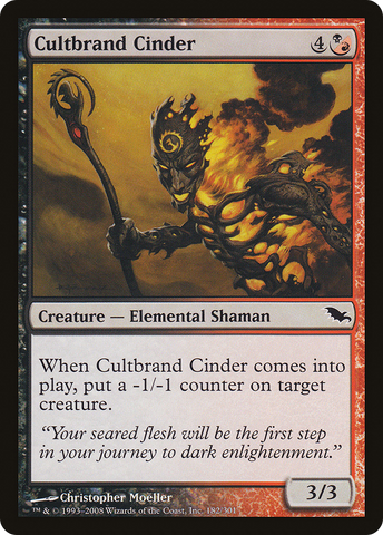 Cultbrand Cinder [Shadowmoor]