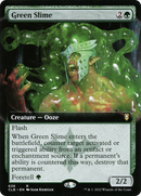 Green Slime (Extended Art) [Commander Legends: Battle for Baldur's Gate]