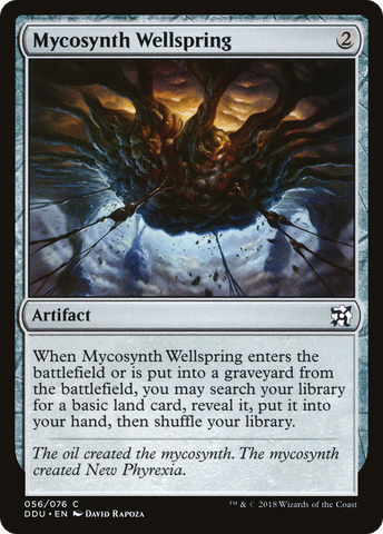 Mycosynth Wellspring [Duel Decks: Elves vs. Inventors]