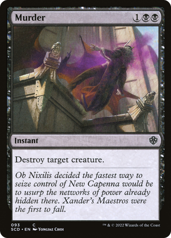 Murder [Starter Commander Decks]