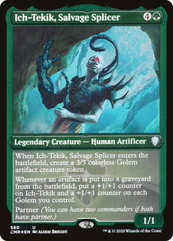 Ich-Tekik, Salvage Splicer [Commander Legends Etched]