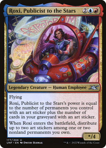 Roxi, Publicist to the Stars [Unfinity]