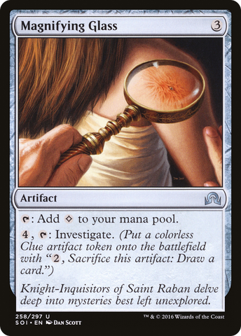 Magnifying Glass [Shadows over Innistrad]