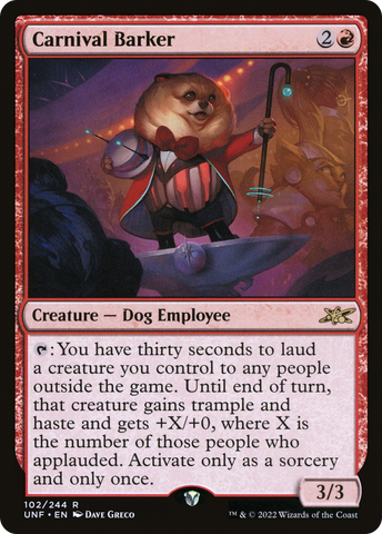 Carnival Barker [Unfinity]