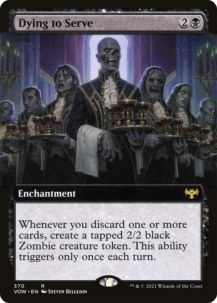Dying to Serve (Extended) [Innistrad: Crimson Vow]