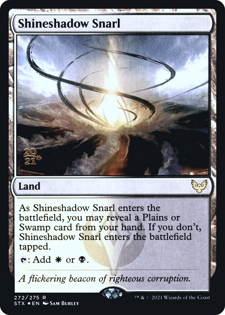 Shineshadow Snarl [Strixhaven: School of Mages Prerelease Promos]