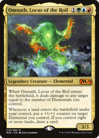 Omnath, Locus of the Roil (Promo Pack) [Core Set 2020 Promos]