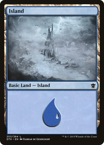 Island (253) [Dragons of Tarkir]