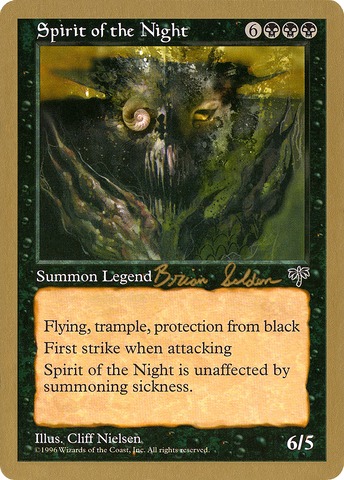Spirit of the Night (Brian Selden) [World Championship Decks 1998]