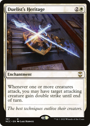 Duelist's Heritage [Streets of New Capenna Commander]